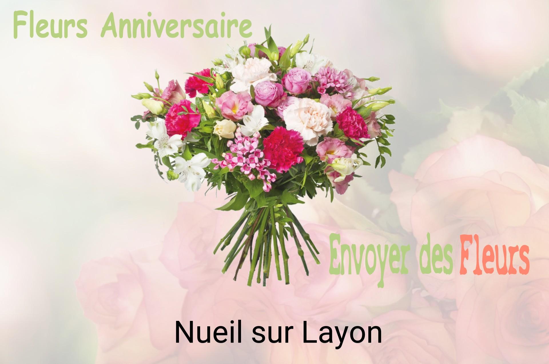 Bouquet de fleurs d’anniversaire livré à Nueil-sur-Layon
