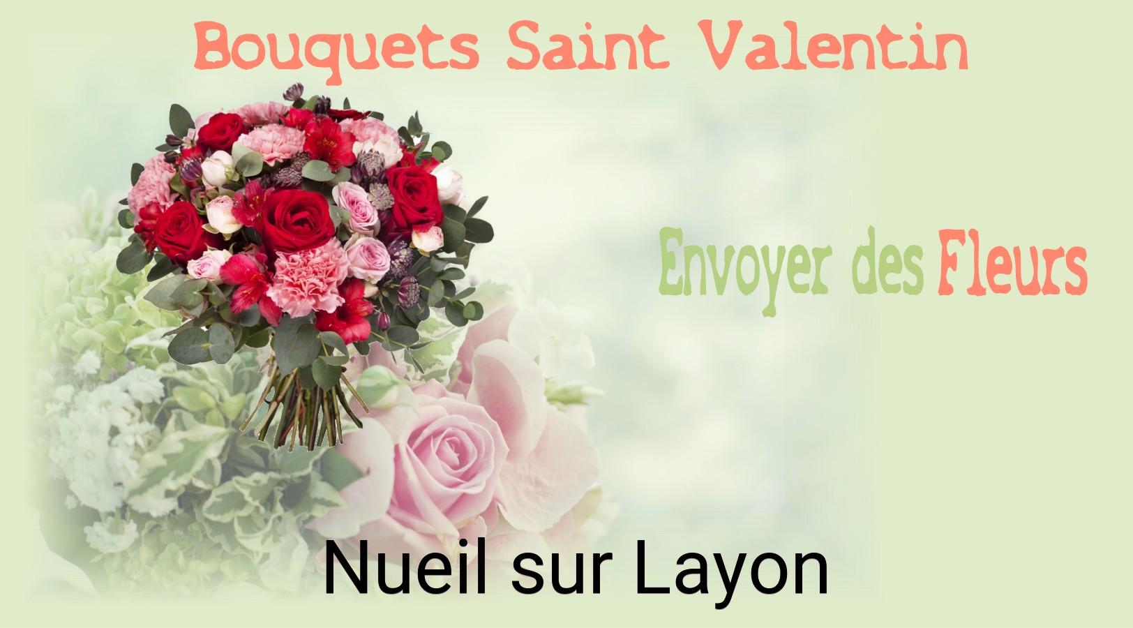 Roses de Saint-Valentin livrées à Nueil-sur-Layon